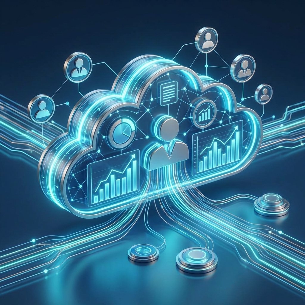 Vipras Tech Solutions HRMS Illustration